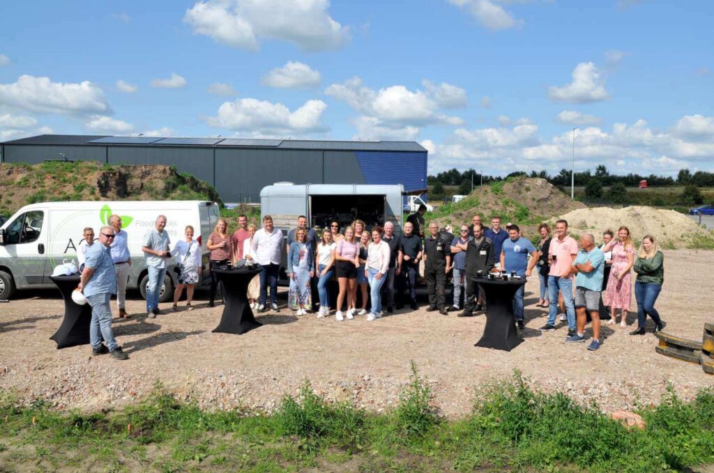 Festive start of the construction of the new workshop and car wash